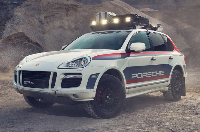 Porsche Cayenne, restyling in stile rally