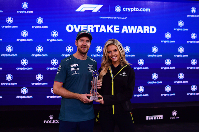 Premio per i sorpassi, Vettel ci scherza su