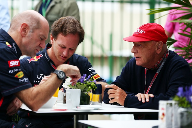 Lauda e il lungo corteggiamento a Newey