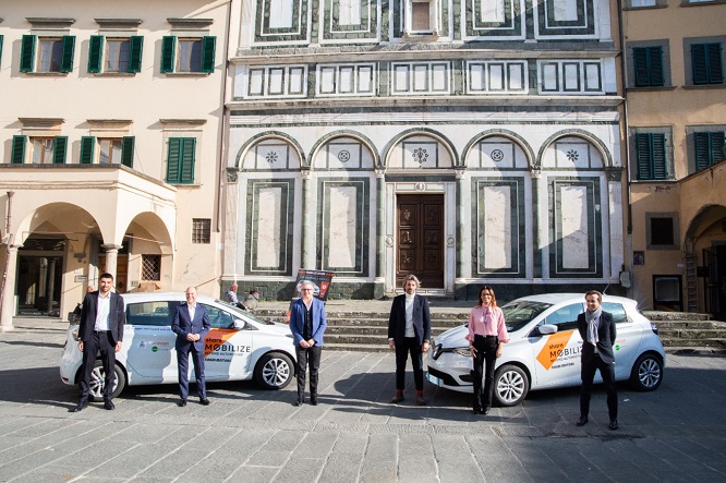 Mobilize, il car sharing 100% elettrico sbarca a Empoli