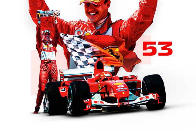 Michael Schumacher compie 53 anni