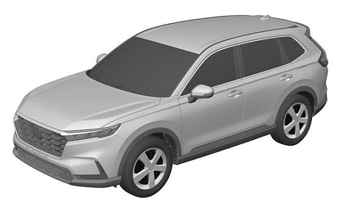 Honda CR-V, spuntano i brevetti della sesta generazione