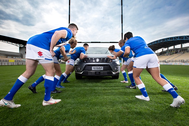 Suzuki a tutto campo: sponsor anche della nazionale di Rugby