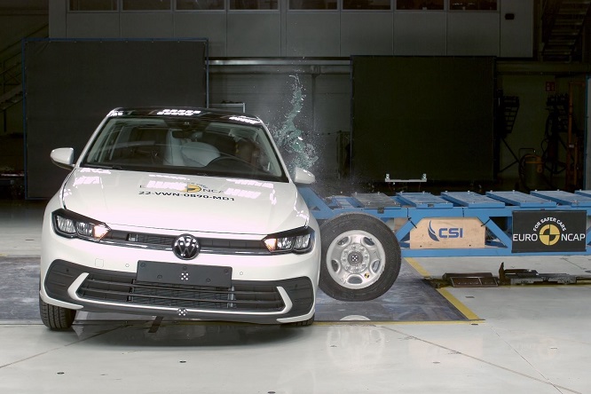 Crash test Euro NCAP, VW Polo e Lexus NX a 5 stelle