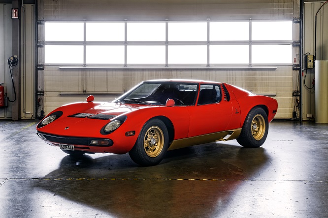 Una Lamborghini Miura davvero all’americana