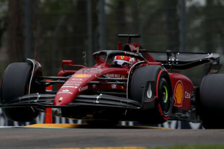 Leclerc Ferrari Imola