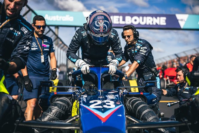 Melbourne, ispezionata a sorte la Williams di Albon