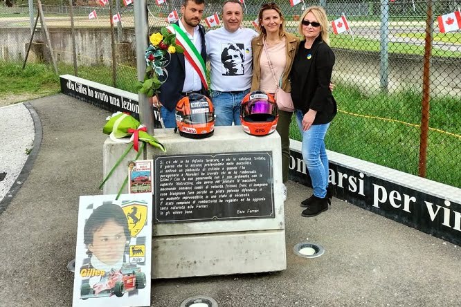 Gilles per sempre: più di 100 persone a Imola per ricordare il canadese