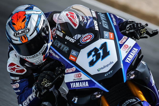 WSBK / Estoril, PL1: doppietta Yamaha con Gerloff leader