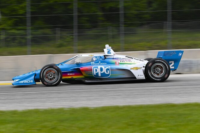 Road America, Gara: Newgarden irresistibile, Ericsson nuovo leader