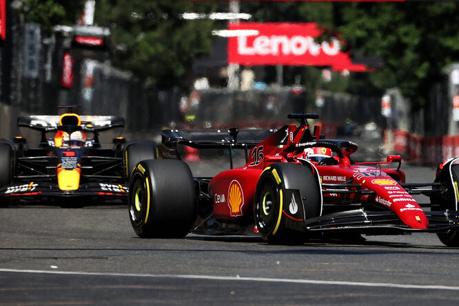 Baku Ferrari Red Bull