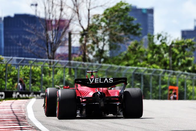 Ferrari: Leclerc con ala e beam-wing aggiornate