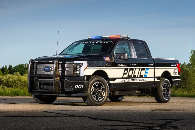 Ford F-150, pronto il pick-up elettrico per la Polizia USA