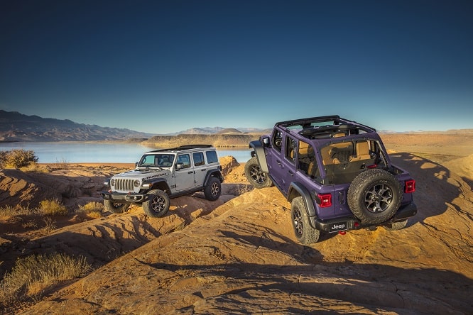 Jeep presenta due nuove livree per Wrangler 4xe