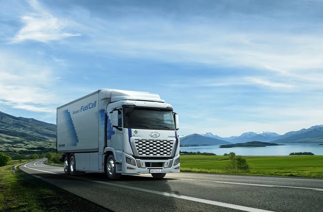 Hyundai, i camion a idrogeno arrivano in Germania