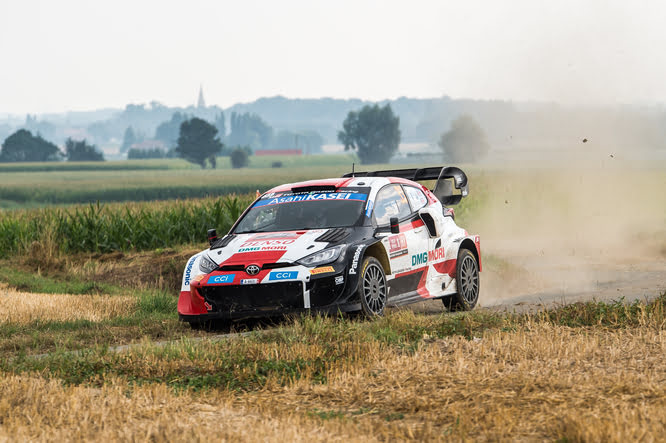 WRC / Rally Belgio, SS4: Evans comanda, Rovanperä k.o.