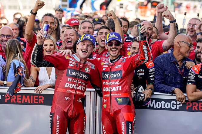 MotoGP / Ducati, sorrisi e record
