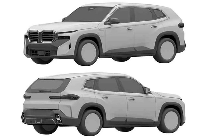 BMW XM, nuove immagini del super SUV