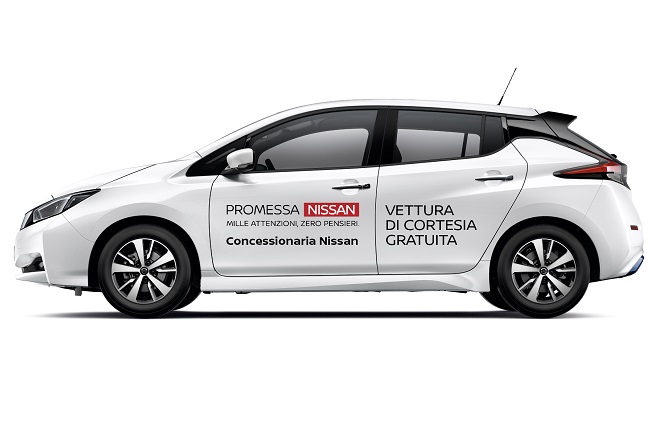 Nissan, vetture di cortesia più smart con OCTO