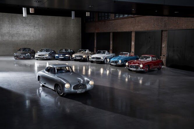 Auto e Moto d’Epoca 2022, Mercedes SL festeggia 70 anni