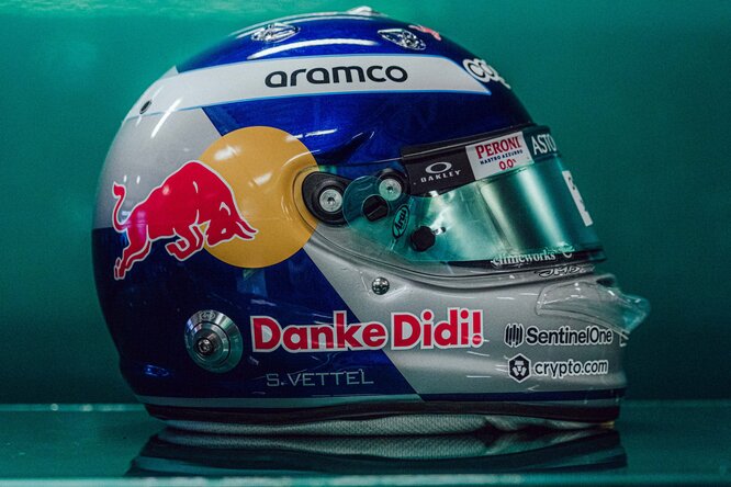 Vettel, casco speciale per ricordare Mateschitz