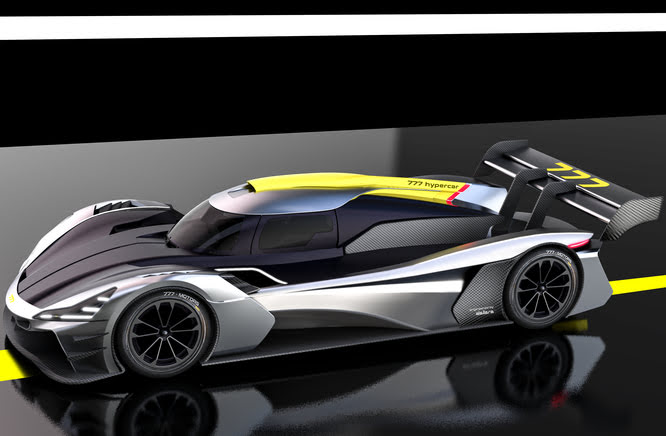 777 hypercar, monoposto da 730 CV a firma Dallara