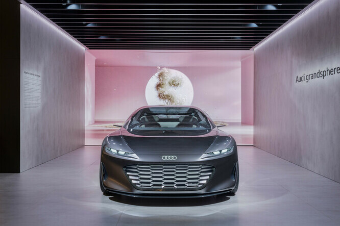 Audi grandsphere, da concept a opera d’arte digitale