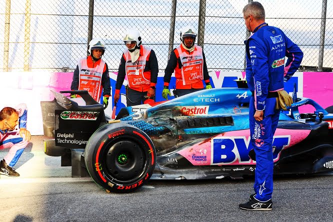 Alpine, cambio di power unit per Ocon