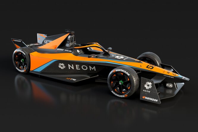 McLaren ‘Papaya’ al suo esordio nella categoria