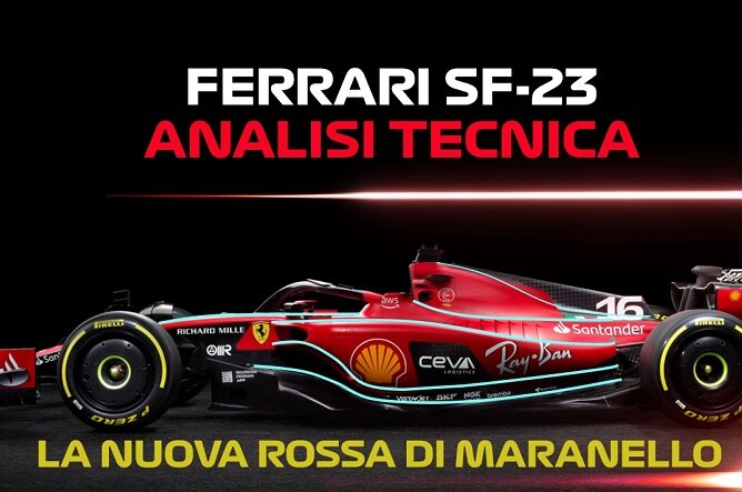 Ferrari SF-23, la video-analisi