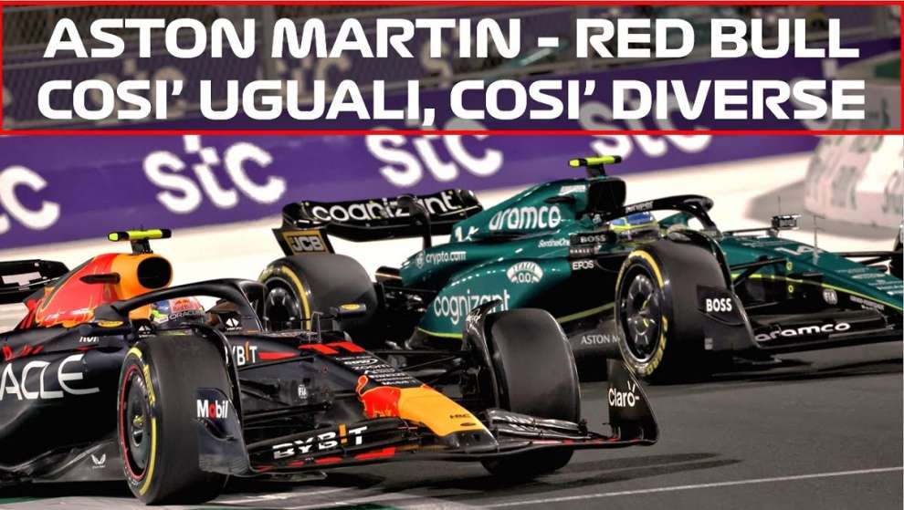 Aston Martin-Red Bull: così uguali, così diverse