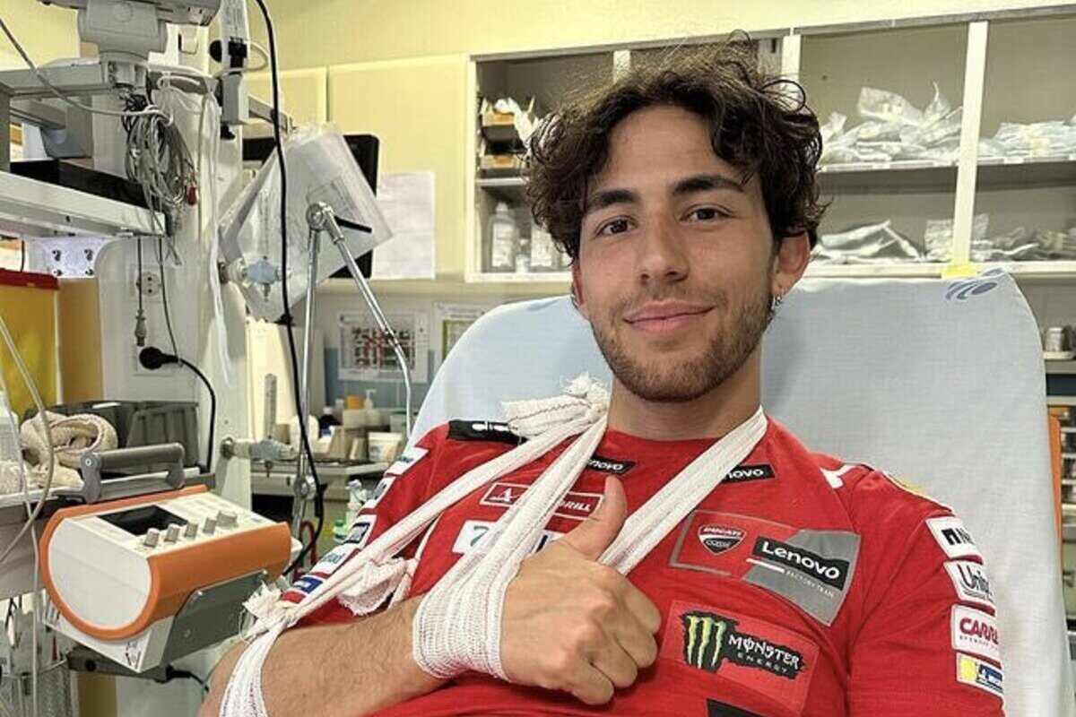 Bastianini Frattura Incidente Po