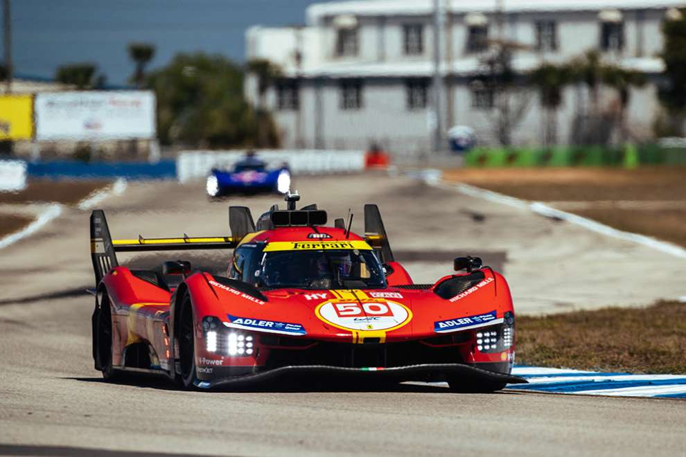 Sebring, clasificación: Ferrari 499P en primer lugar absoluto