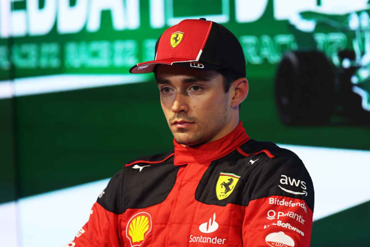 Charles Leclerc, pilota della Ferrari