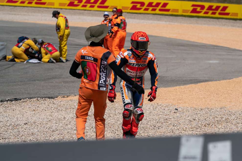 Tutti contro Marquez, Bagnaia nel retro-podio: “Due giri di fila così…”