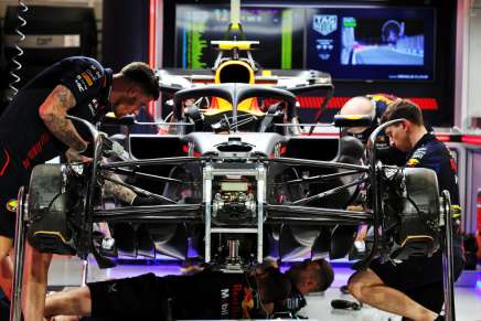 F1 Red Bull sospensioni