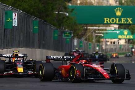 F1 Baku Perez Leclerc