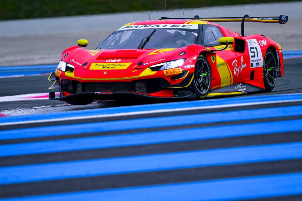 Ferrari: le 296 GT3 alla prova di Monza