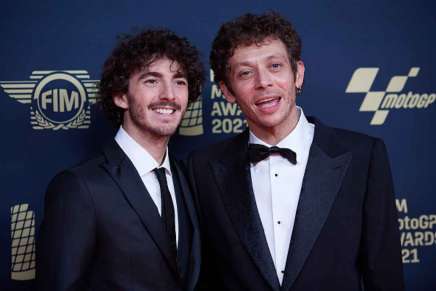 Valentino Rossi e Pecco Bagnaia