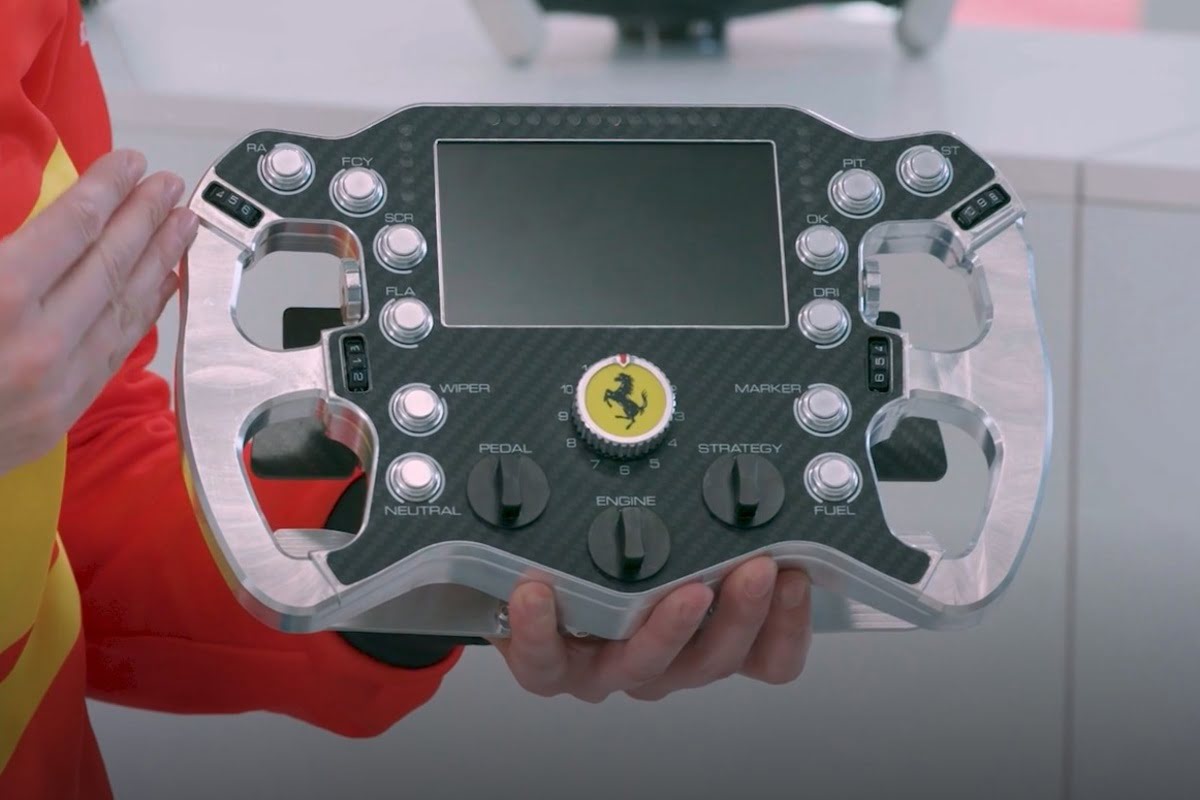 WEC the anatomy of the Ferrari 499P steering wheel FormulaPassion