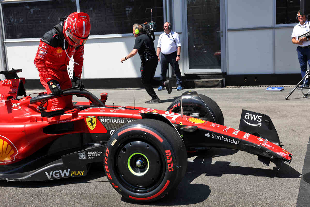 F1 Leclerc Baku