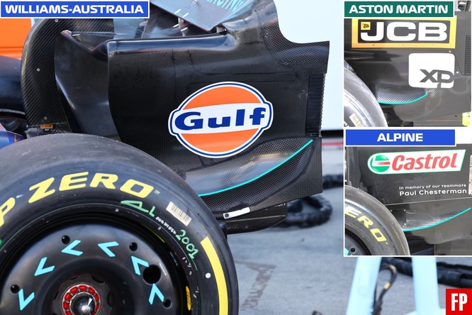 F1 Williams ala posteriore