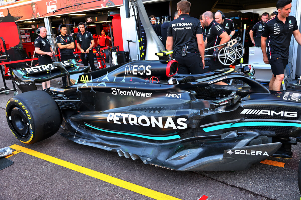 Mercedes F1 Monaco