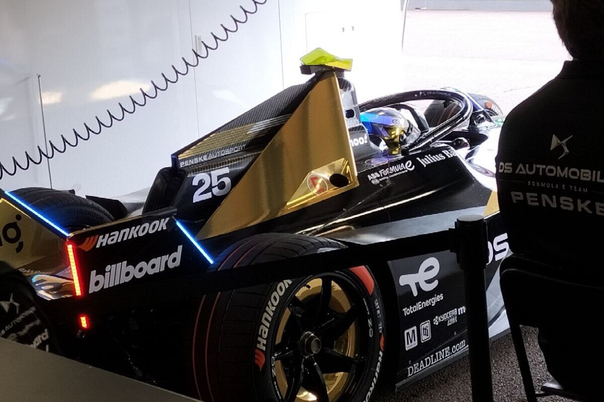 Formula E DS Vergne