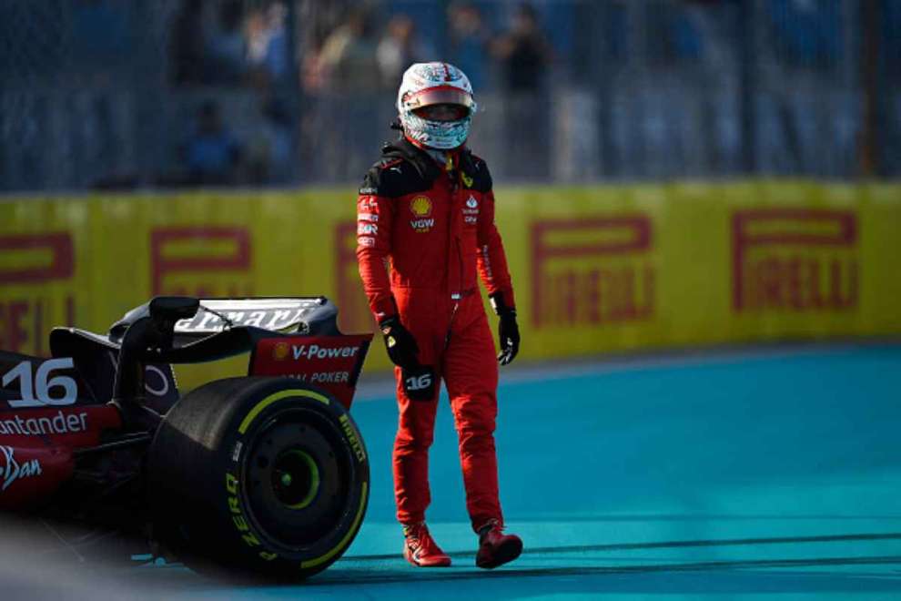 Leclerc: “Red Bull lontanissima. L’incidente? Ho spinto troppo”