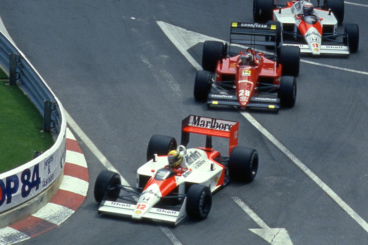 La McLaren pubblica la tabella dei tempi del GP di Monaco 1988 scritti da Senna