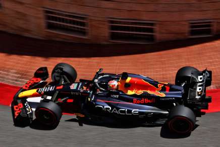 F1 Verstappen PL3 Monaco