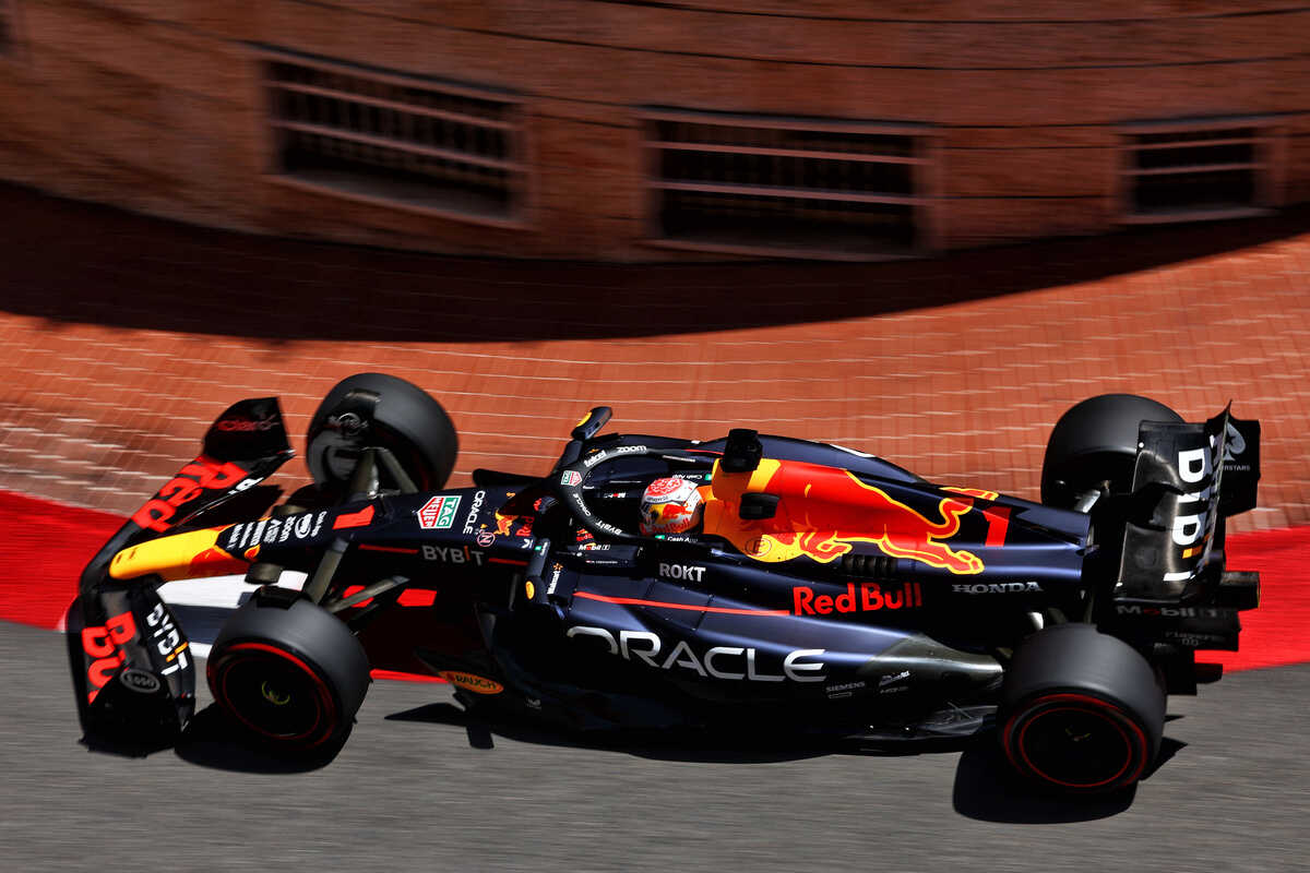 F1 Verstappen PL3 Monaco