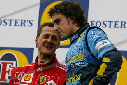 F1 Imola 2005 Alonso Schumacher