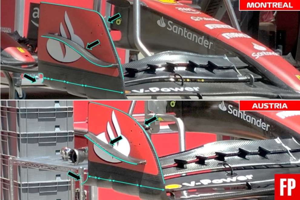 Ferrari front wing